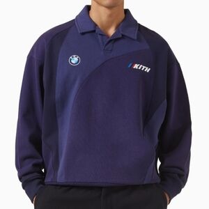 KITH X BMW Nelson Rugby Tecno Violet, size XS